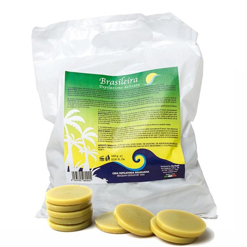 Brasileira Hot Wax stripsfri brasiliansk voks 800g