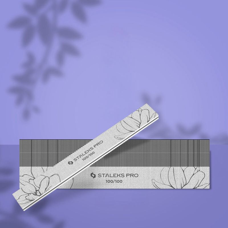 STALEKS PRO EXPERT Rett Neglefil 100/100 grit (25 stk)