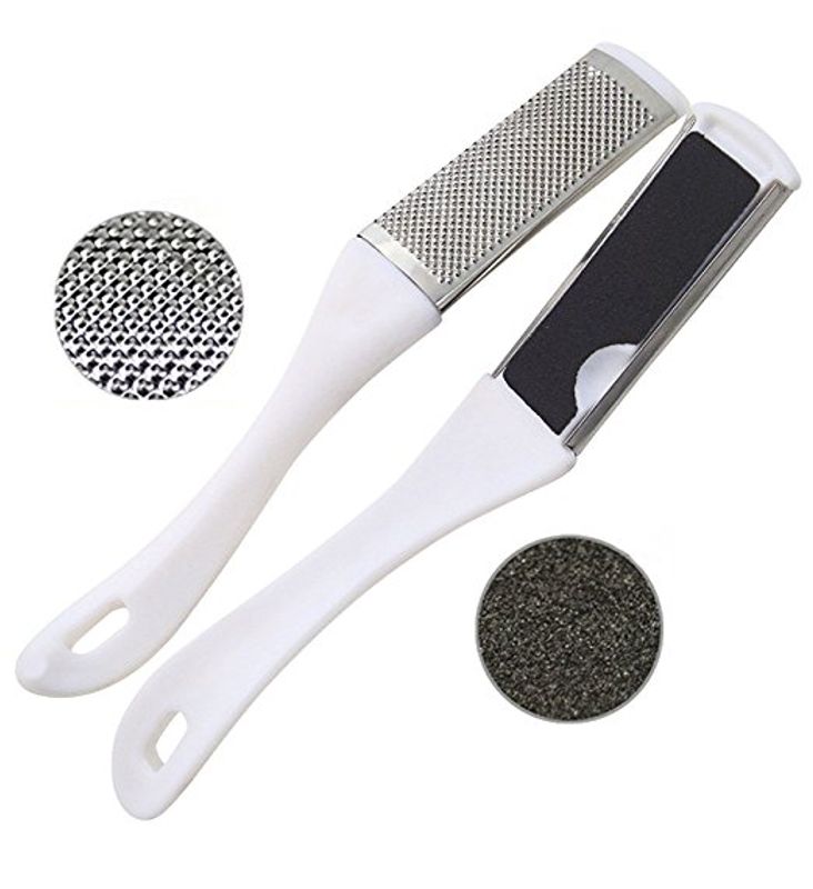 Fotfil med Dobbeltsidig Funksjon - Perfekt for Myke og Glatte Føtter