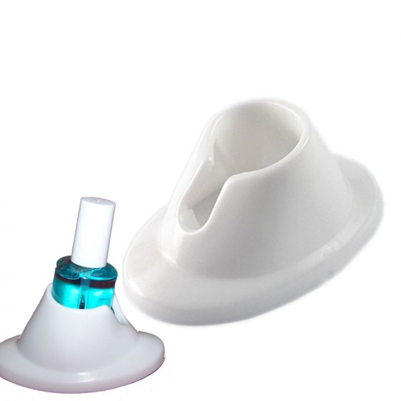 Flaskeholder for neglelakk ol.