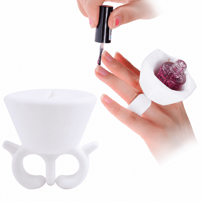 Hovedbilde Finger - Flaskeholder for neglelakk ol.