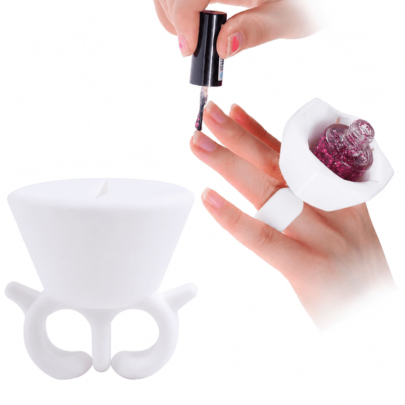 Finger - Flaskeholder for neglelakk ol.