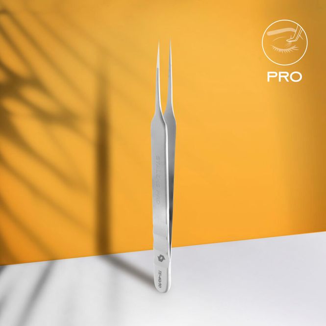 Hovedbilde Profesjonelle øyenvippe pinsett Pro Expert 40 Type 10 (TE-40/10)