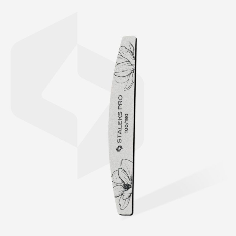 STALEKS PRO EXPERT Halvmåne Neglefil 100/180 grit (25 stk)