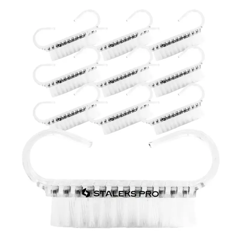 Støvbørste for negler (10 PACK) - Manikyrbørste Staleks Expert 02