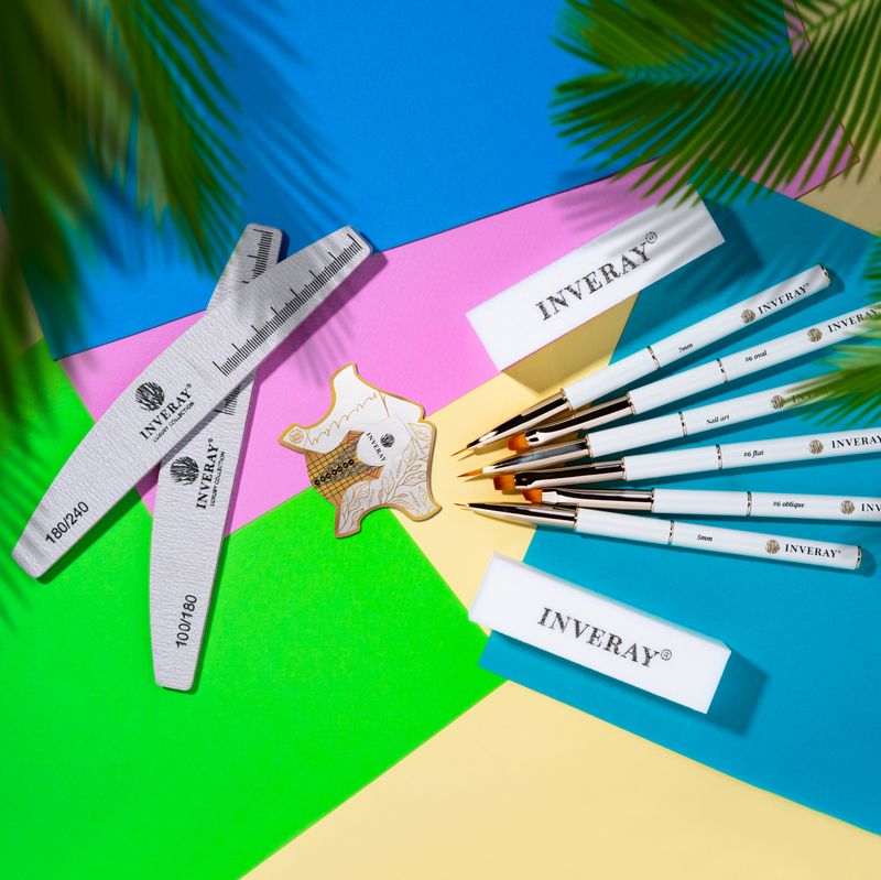 INVERAY #6 Oblique Gel Brush