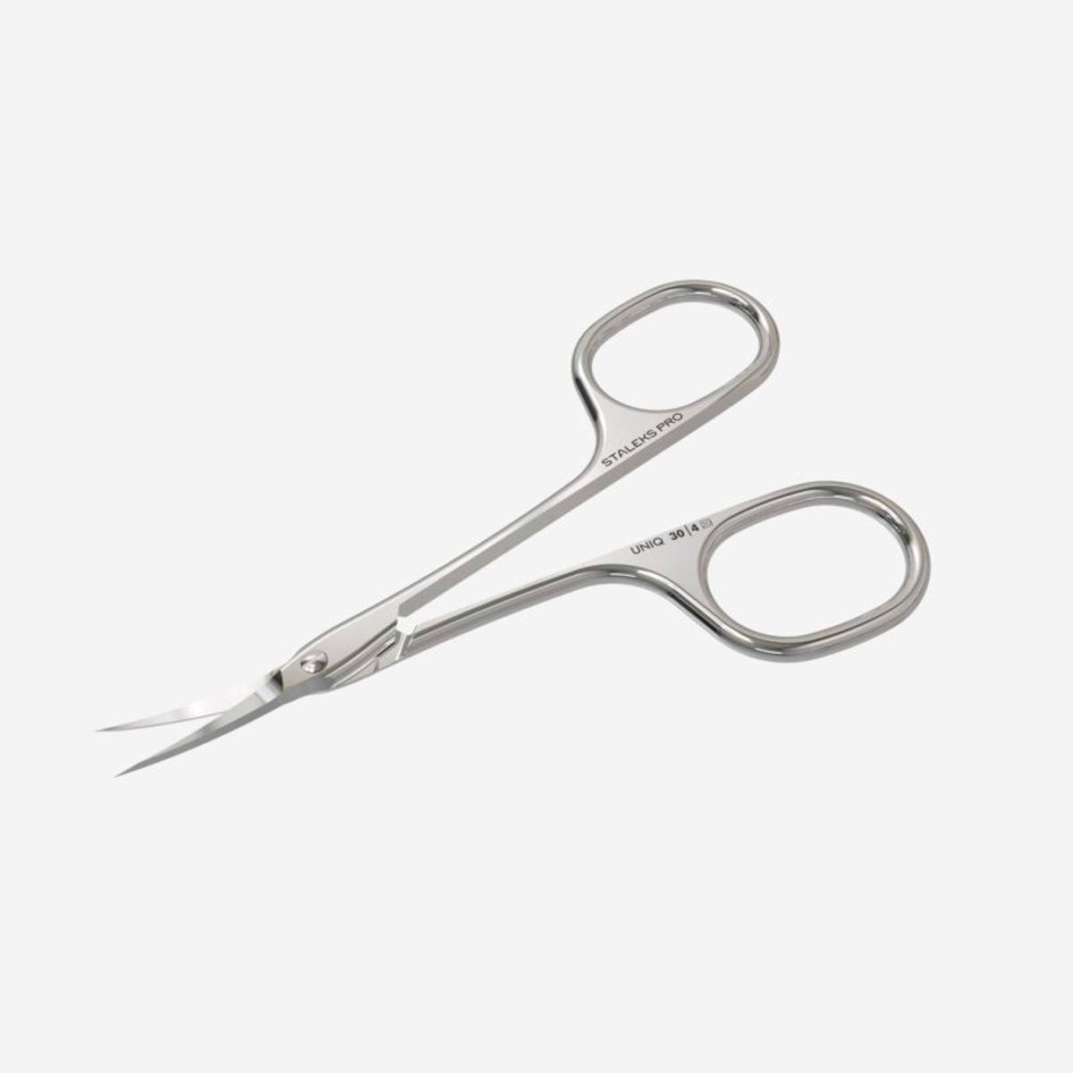 Neglebåndsaks Pro UNIQ 30  Type 4 (Professional cuticle scissors Asymmetric UNIQ SQ-30/4)