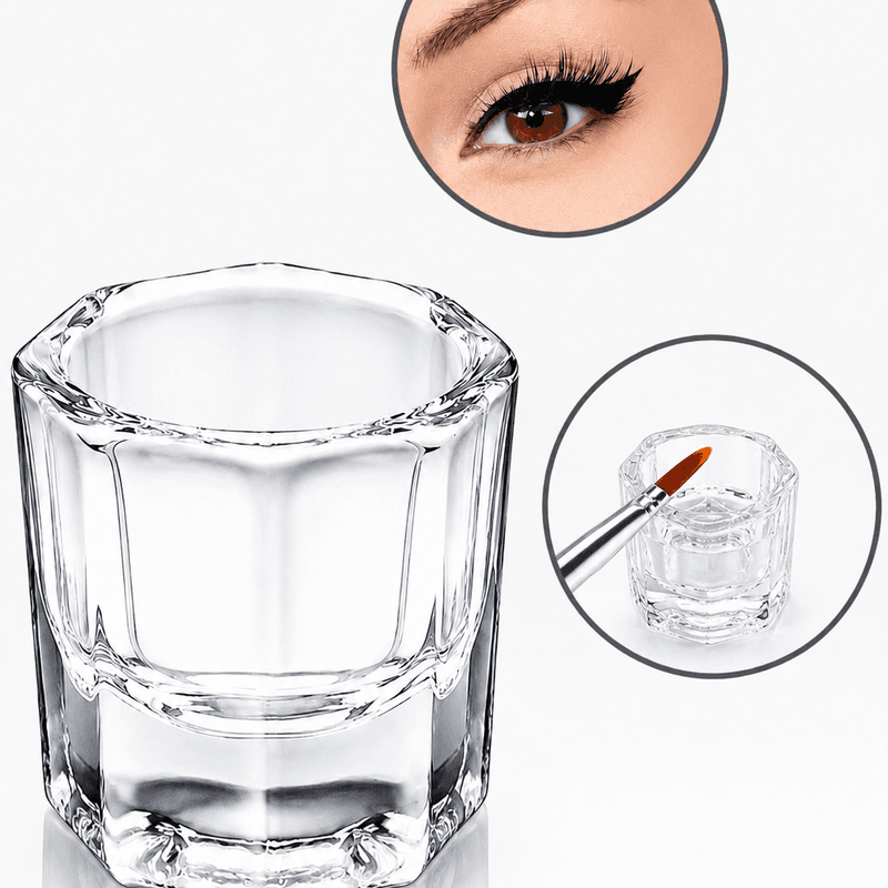 Eyelash Tinting Dish (Blandeskål i Glass)