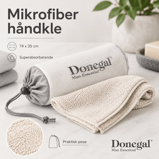 Hovedbilde Mikrofiber håndkle 74 x 35 - superabsorberende