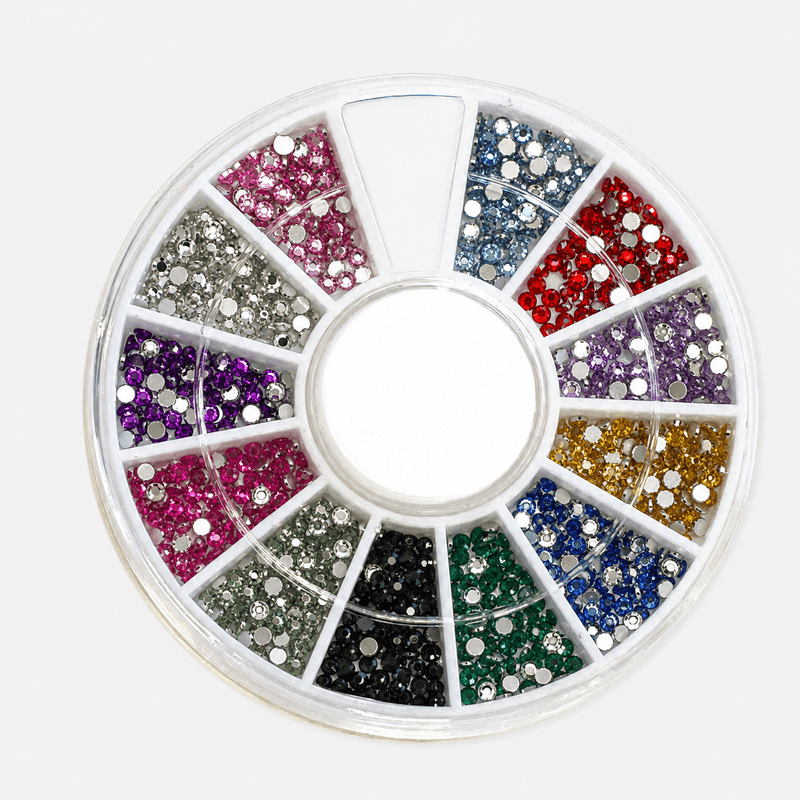 Rhinestones x 12 farger 