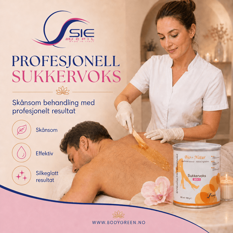 Sukkervoks - Medium tykke hår