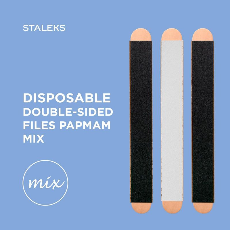 Staleks Pro Expert PapmAm Neglefil Mix 25 stk - Velg korning