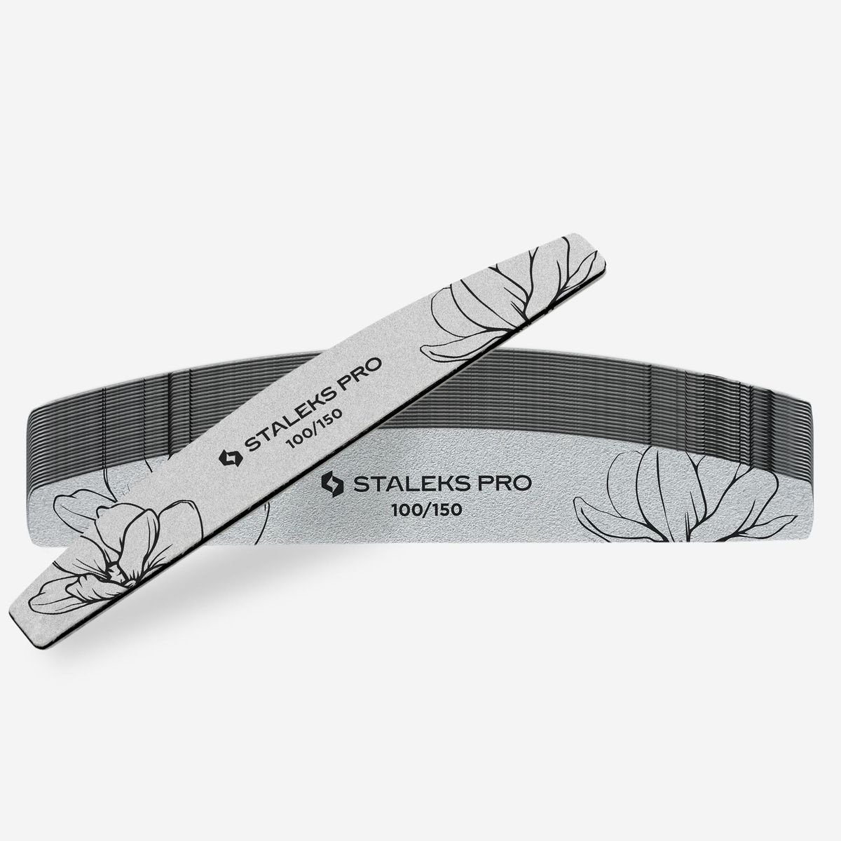 STALEKS EXPERT Halvmåne Neglefil 100/150 grit (25 stk)