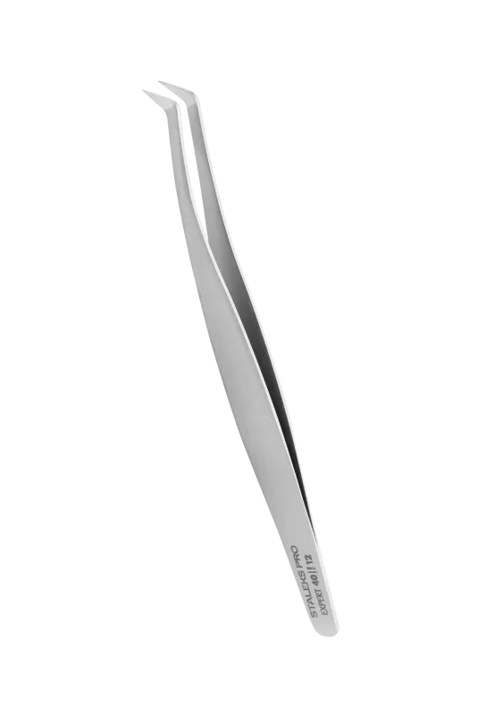 Profesjonelle øyenvippe pinsett Pro Expert 40 Type 12 (TE-40/12)
