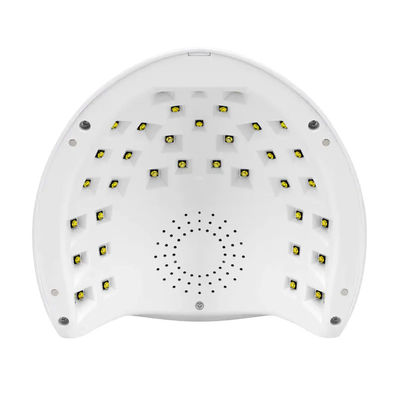 OCHO NAILS X13 - 65 W UV/LED-lampe, hvit med speilbunn