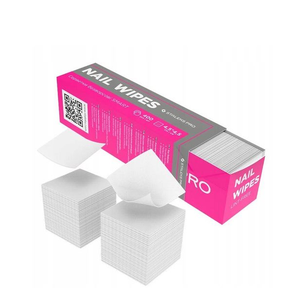Hovedbilde Staleks Lint-Free Wipes SMART 400 stk. (WS-400)