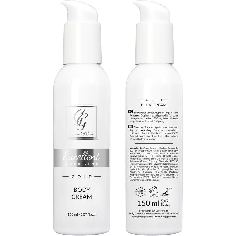 Body Cream Excellent 150 ml. fra Garden Of Green