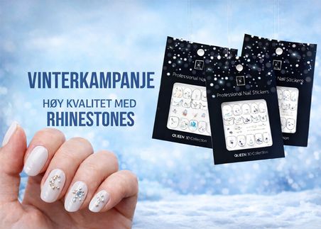 Ferdig design med rhinestones