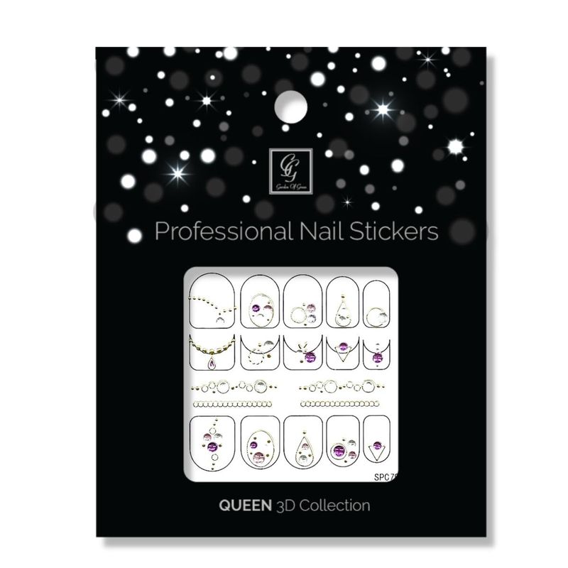 Nail Stickers – Glam Queen Collection