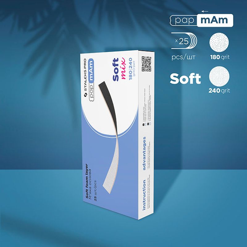 Staleks Pro Expert PapmAm Neglefil Mix 25 stk - Velg korning