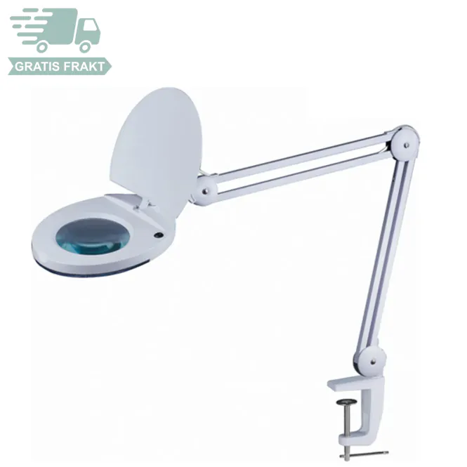 Hovedbilde Lupelampe LED BG6025 - 3 Diopter - Bordmodell hvit